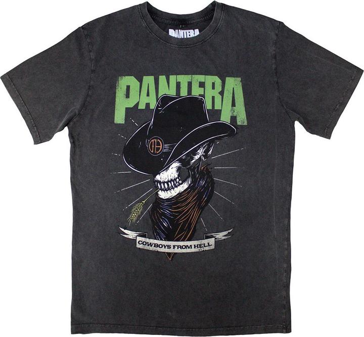 Pantera Skeleton Cowboy Stone Wash (L)