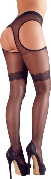 Image du produit Cottelli Collection Collants à effet jarretelle (S)