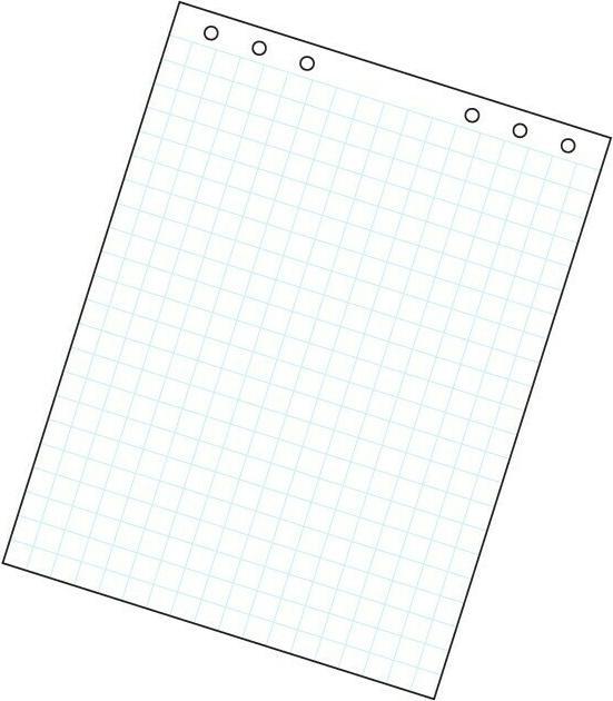 Produktbild Berec Flipchartpapier blanko+kariert