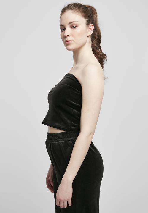Immagine prodotto Urban Classics Top corto da donna in velluto (S)