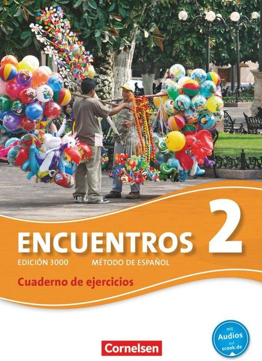 Actual product image Encuentros 2. Edicion 3000. Cuaderno de ejercicios mit Audio-CD (German, Spanish, Wolfgang, Klaus/Steveker, Amann, 2011)
