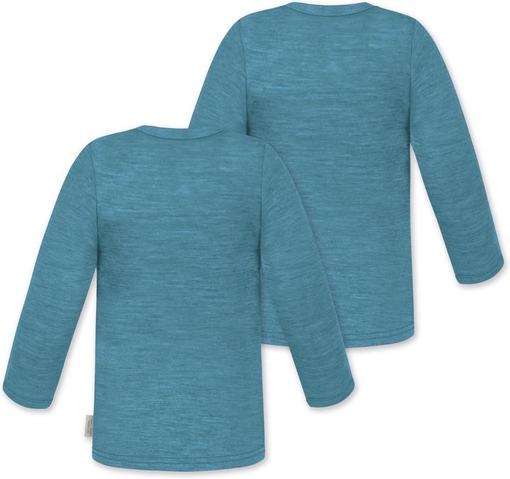 Actual product image Normani 2-pack baby merino longsleeve "Taupo" - 9465 (110)