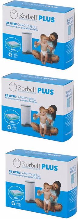 Produktbild Korbell Nachfüllfolie Plus (3 x)