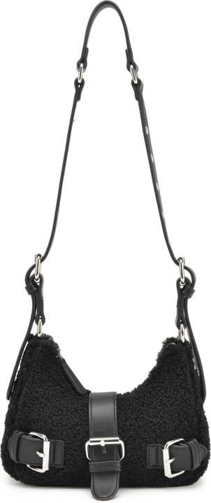 Actual product image Núnoo Nunoo Palma Curl Black Ladies Shoulder Bag - Black - One Size