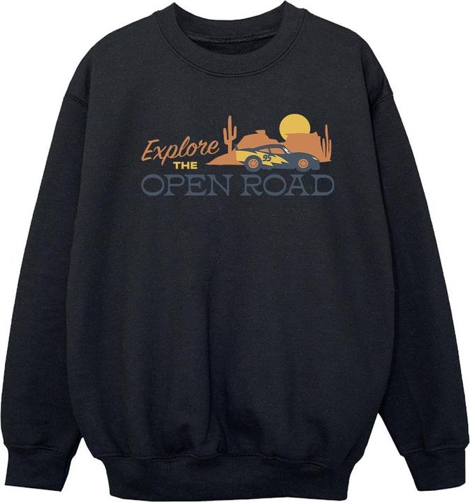 Produktbild Disney Cars Explore The Open Road Sweatshirt Mädchen (140, 146)