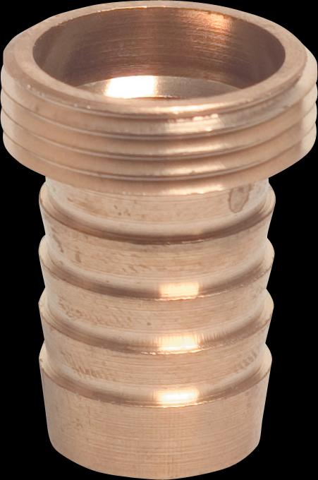 Produktbild Profec Schlauchtülle Messing 3/4" x 20 mm Aussengewinde x Schlauchtülle Typ Flachdichtend (20 mm)