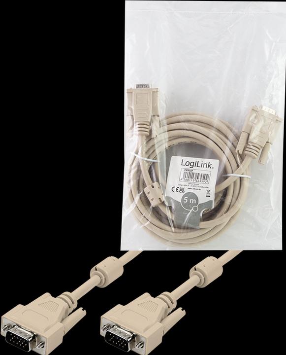 Actual product image LogiLink VGA — VGA (5 m, VGA)