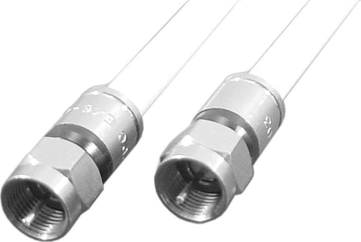 Image du produit Televes Deutschland GmbH Preisner FPK430 Câble coaxial F 0,43 m Blanc (120 dB, Câble d'antenne)