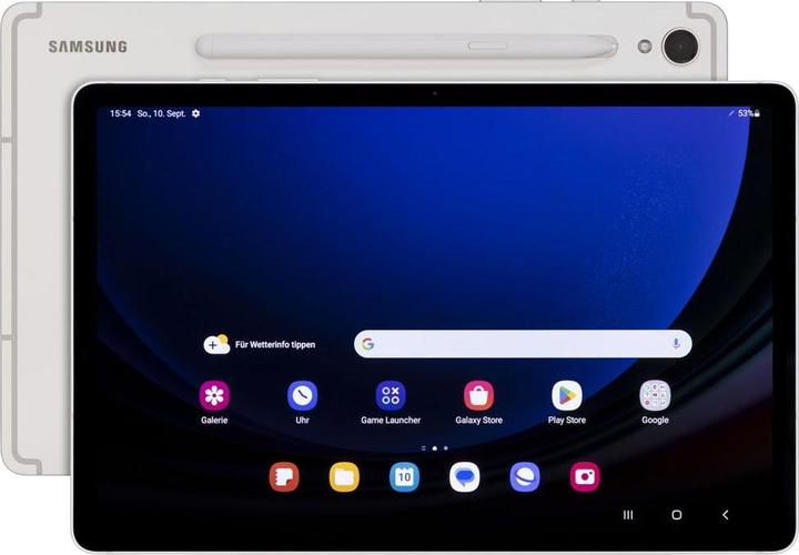 Actual product image Samsung Galaxy Tab S9 5G (5G, 11", 256 GB, Beige)