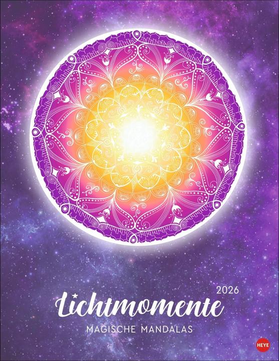 Immagine prodotto Lichtmomente Posterkalender 2026 - Magische Mandalas (34 x 44 cm, Tedesco)