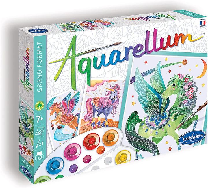 Produktbild Sentosphere Aquarellum Gm 3T Licornes Et Pegases