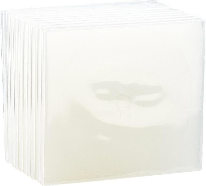 Image du produit Pearl Boîtes doubles CD Slim Soft en lot de 10