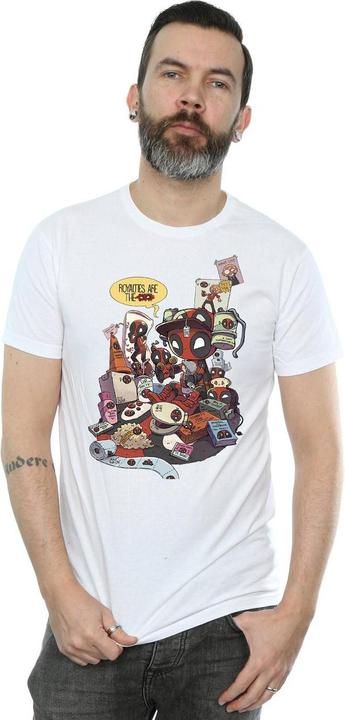 Immagine prodotto Deadpool Merchandise Royalties Maglietta Uomo (XL)