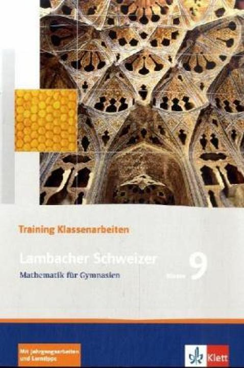 Actual product image Lambacher Schweizer Mathematik 9 Training Klassenarbeiten (German, Ernst Klett Publishers, 2008)