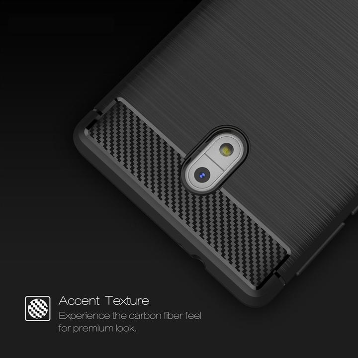 Produktbild König Design Nokia 3 Hülle Case Handy Cover Schutz Tasche Schutzhülle Bumper Schale Etui Grau (Nokia 3)