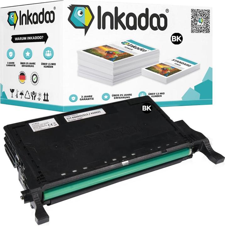 Image du produit Inkadoo Toner compatible avec Samsung CLT-K5082L/ELS / K5082L toner, noir noir (CF)