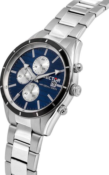 Produktbild Sector No Limits Herren Analog Quartz Uhr mit Stainless Steel Armband R3273616007 (Analoguhr, 44 mm)