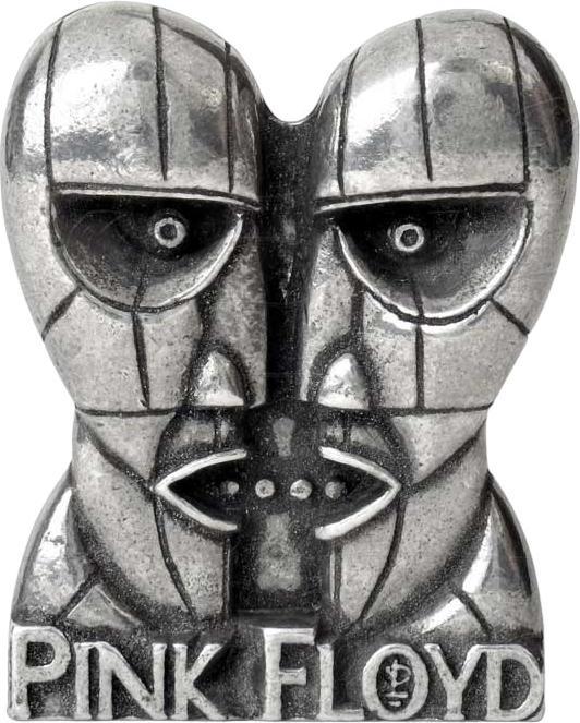 Pink Floyd Köpfe Abzeichen Division Bell Englischer Zinn