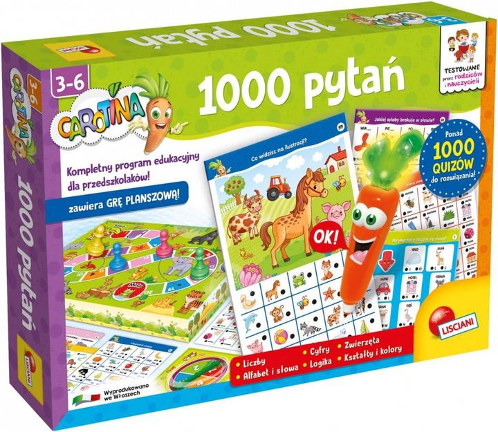 Lisciani Carotina 1000 Questions game