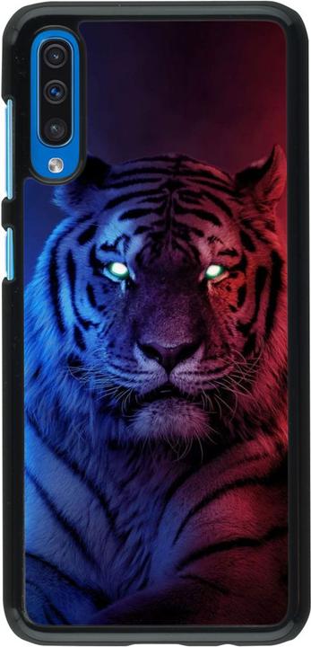 Produktbild PhoneLook Hülle Tiger Blue Red (Samsung Galaxy A50)