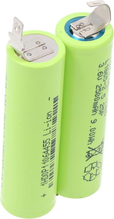 Actual product image AccuCell Akku Philips IPL Lumea Precision Plus, Philips Prestige SC2001, SC2002 (1 pcs., 2500 mAh)