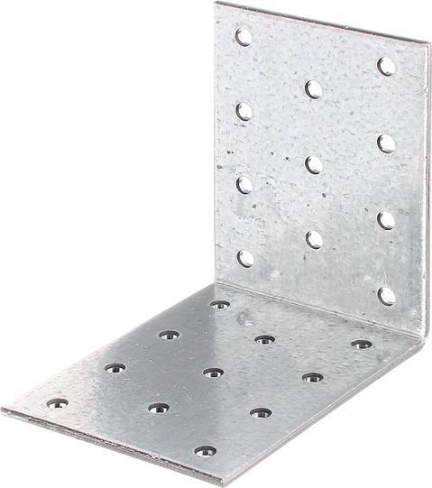 Productafbeelding Alberts Geperforeerde plaat 80x80x50 mm sendzimir verzinkt (Geperforeerde plaathoek, 50 Pcs.)