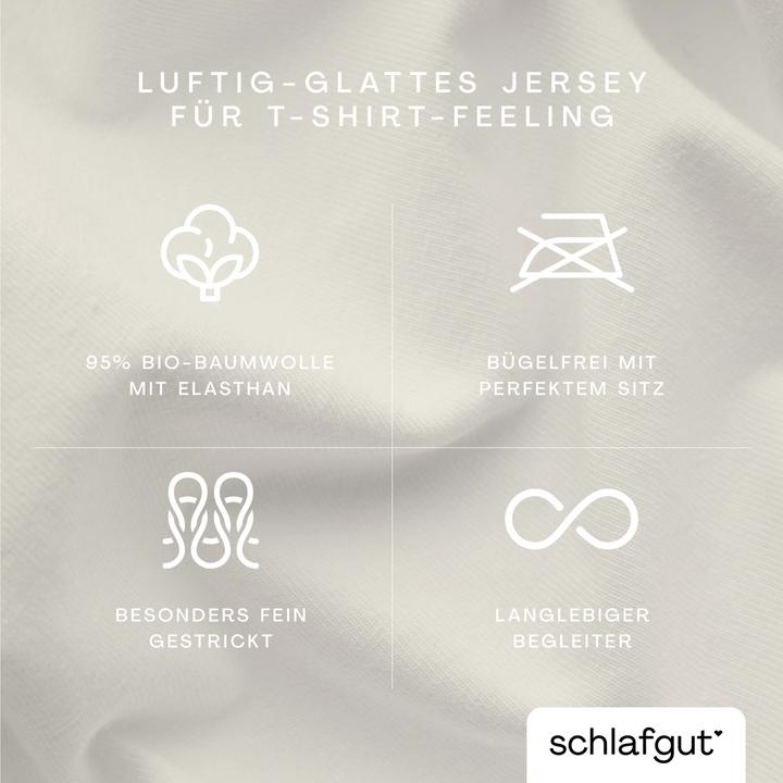 Image du produit schlafgut Knitted Jersey (Housse de couette, 140 x 200 cm)