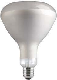 Produktbild Scharnberger+Hasenbein Infrarot Wärmestrahler 250W 29504 E27 230V klar 127x185mm (250 W)