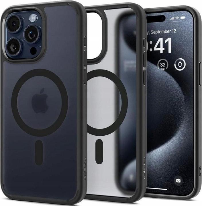 Spigen Ultra Hybrid MAG iPhone 16 Pro Max MagSafe frost black ACS08003 (Apple iPhone 16 Pro Max)