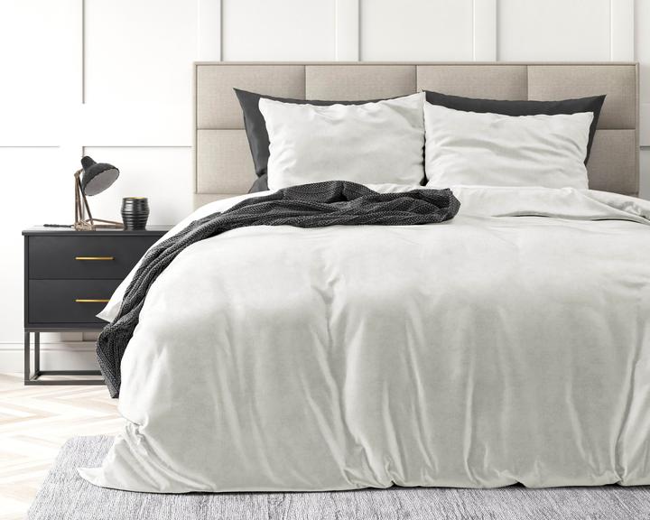 Actual product image Sleeptime Duvet cover velvet plain (Duvet cover, 200 x 220 cm)