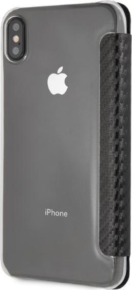 Produktbild BMW BMTRBKI65PUCARTCBKiPhone XS Max book czarny/black Carbon Tricolor Stripe (Apple iPhone XS Max)