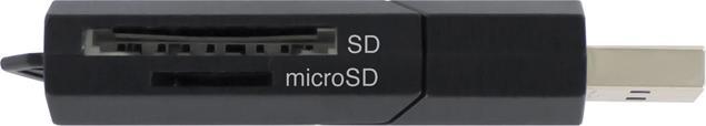 Actual product image USB 3.0 TWIN CARD READER Card Reader USB 3.2 Gen 1 (3.1 Gen 1) (USB)