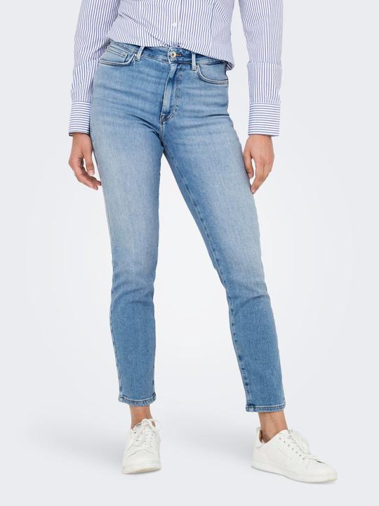 Image du produit Only ONLEMILY Hohe Taille Gerade geschnitten Jeans Straight-Fit jeans (25)