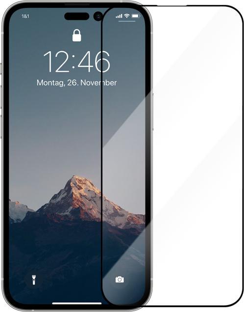Actual product image Woodcessories Premium Glass 3D (1 Piece, Apple iPhone 14 Pro)