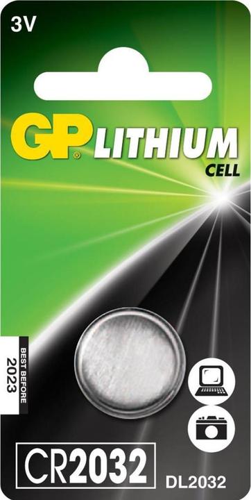 Immagine prodotto GP Batteries Lithium Cell (1 pz., CR2032, 240 mAh)