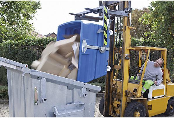 Actual product image kaiserkraft Tipping container, PE (600 l)