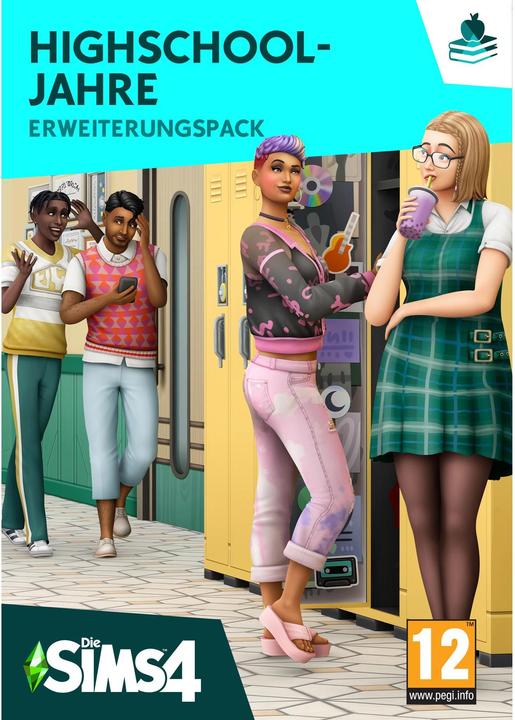 Image du produit EA Games Les Sims 4 Années lycée (Code in a Box) (PC, DE, FR, IT)