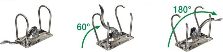 Actual product image Leitz STANDARD-ORDER A4 80MM With slots, for A4 format, cardboard (RC), back width 80mm. Pate (A4, 80 mm, 1 Piece)