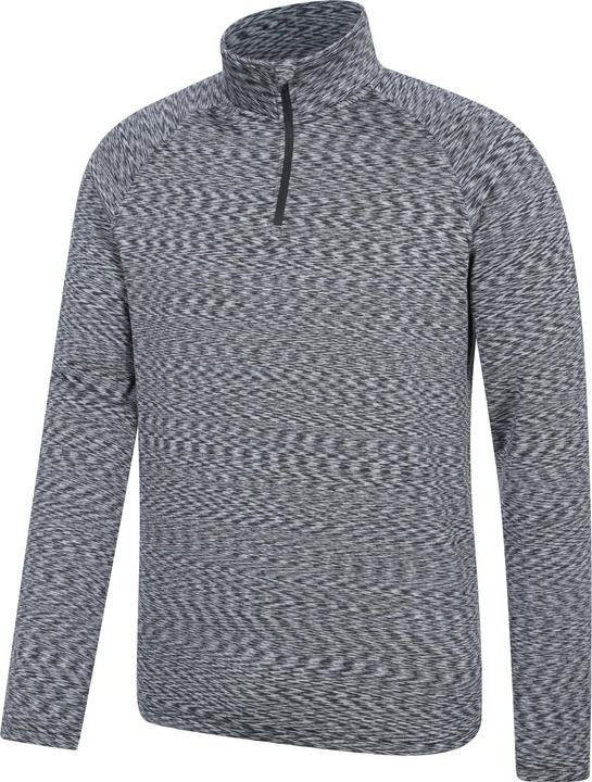 Actual product image Mountain Warehouse Mens Power Quarter Zip Midlayer (XXL)