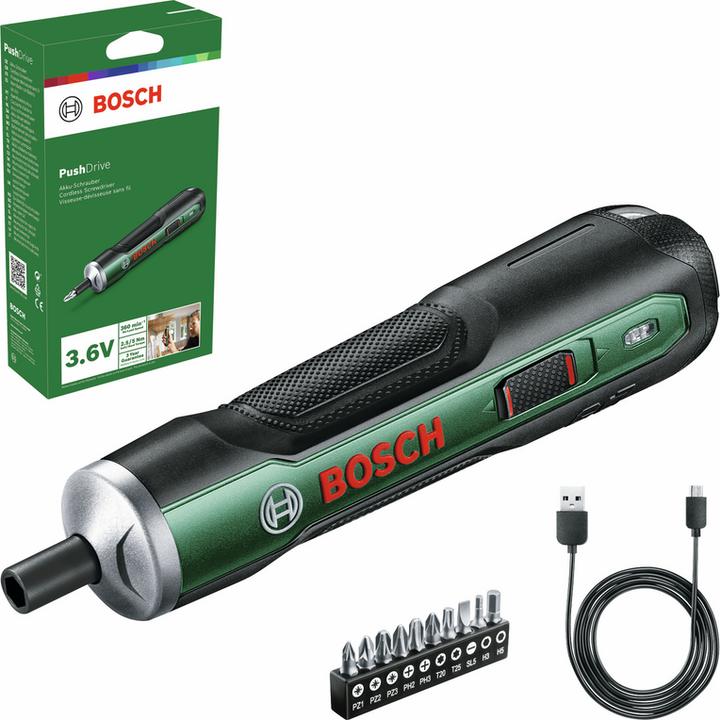 Actual product image Bosch Home & Garden PushDrive (Rechargeable battery operated)