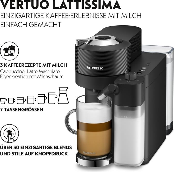 Actual product image De'Longhi Nespresso Vertuo Lattissima (NESPRESSO Vertuo)