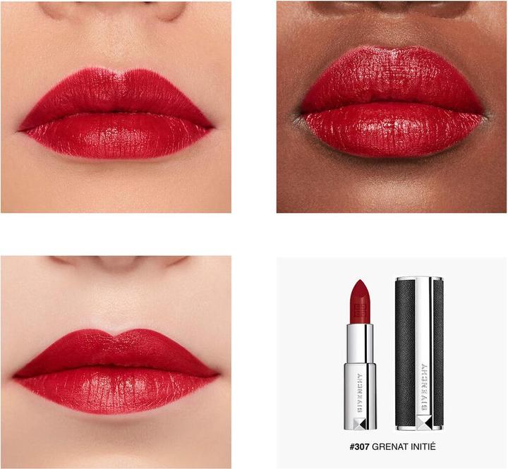 Produktbild Givenchy Le Rouge Luminous Matte High Coverage Lipstick - ­ 307 Grenat Initie, 3.4g 5ml (307 Grenat Initié)