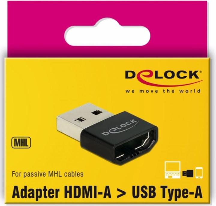 Produktbild Delock HDMI zu (USB 2.0, 2.34 cm)