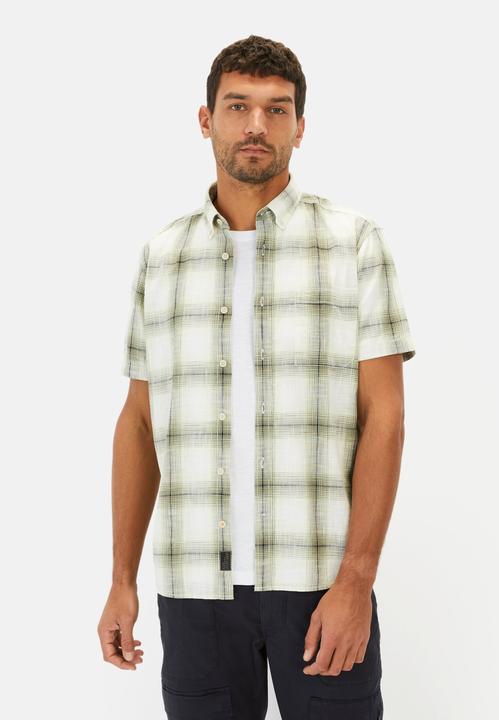 Image du produit Camel Active Kariertes Kurzarmhemd aus reiner Baumwolle (4XL)