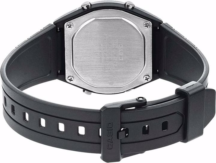 Actual product image Casio Vintage W-202-1avef (Digital watch, Chronograph, 38.90 mm)