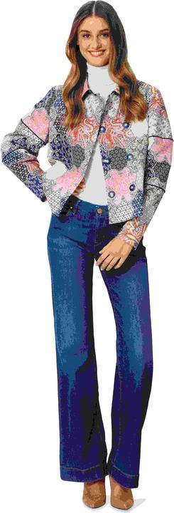 Actual product image Pattern jacket & coat - double-breasted buttoning