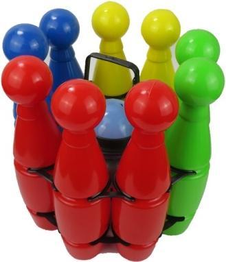 Actual product image Siva 9-piece bowling set + 2 balls