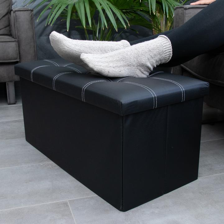 Produktbild Intirilife Sitzbank LAVA SCHWARZ (78.38 cm)
