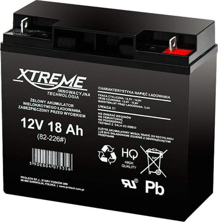 Xtreme BLOW 82-226 rechargeable battery 12V 18Ah