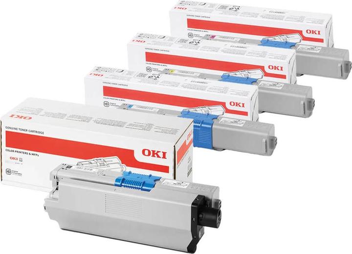 Actual product image OKI Original C332/MC363 SET Multipack / Set mit allen vier Farben (M, C, Y, FC)